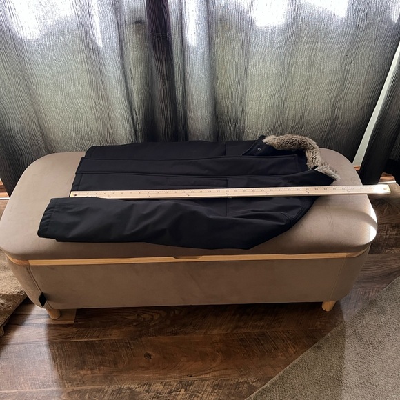 Marc New York Black Jacket with Faux Fur Collar Size M - Picture 7 of 12